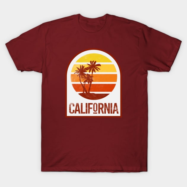 California Vintage distressed T-Shirt by NineBlack